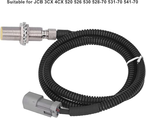 6‑24V Proximity Switch Excavator 701-80312 Proximity Switch Detector Sensor 701‑80312 Replacement for JCB 3CX 4CX 520 526 - Poueer