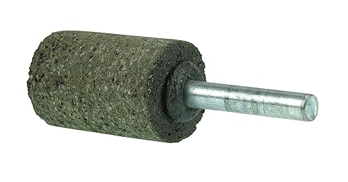 Weiler 68338 Tiger ZIRC W221 Portable Mounted Point, RZA24-U 1' x1-1/2 with 1/4' Stem, (Pack of 10) - Poueer