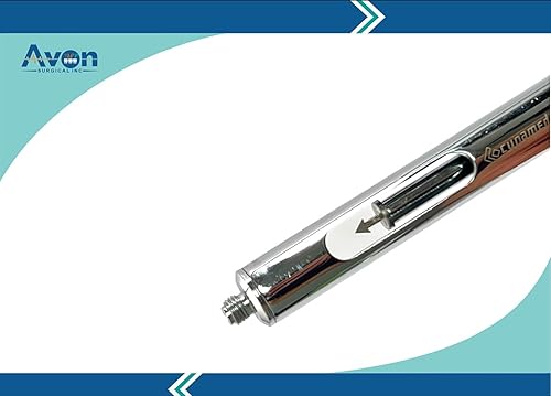 Set of 4 - Dental Anesthetic Syringe 1.8mL Self-Aspirating with Arrow Rod Plunger and Plastic Handle Ring | Premium Lightweight German Stainless Steel Dental Instruments - Poueer