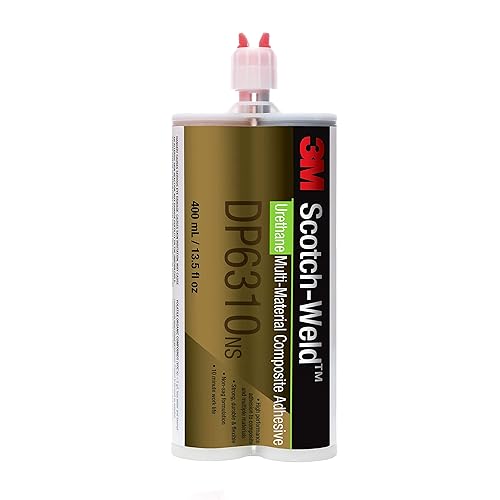 3M Scotch-Weld (3MSC9) Composite Urethane Adhesive DP6310NS Green, 400 mL Duo-Pak - Poueer