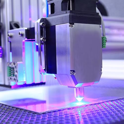 LEXININ 2 Pack 12 x 12 x 1/4 Inch 6061 Aluminum Sheet, Plain Aluminum Plate with Protective Film, Metal Flat Aluminum Sheet for Industrial, 305 x 305 x 6mm - Poueer