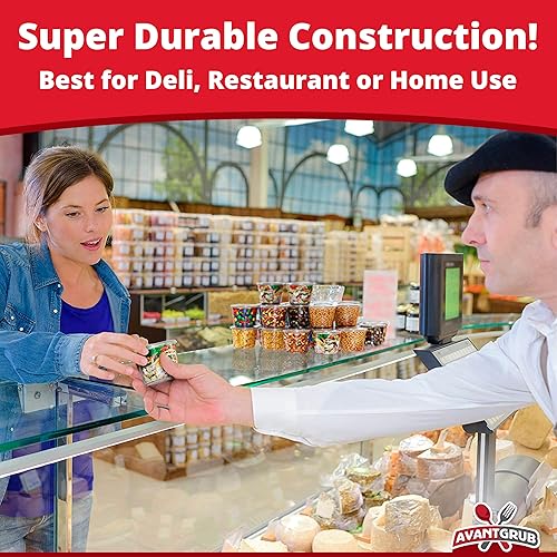 Leakproof BPA-Free 5.5 oz Souffle Cups and Lids 200 Pk. Stackable Portion Containers for Sampling, Salad Dressing, Sauces, Jello Shot. Plastic Food Prep Supplies for Restaurant Cafe Catering Deli. - Poueer