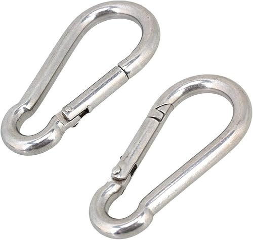 (Pack of 25) 7/16' Zinc-Plated Steel Carabiner Snap Hook, CZCSH7 & 25-SH716 - Sold by Ucostore Only - Poueer