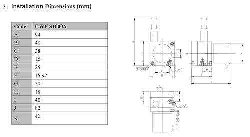 CALT 1000mm Draw Wire Encoder 24Vdc Supply 4-20mA Output - Poueer