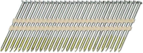 Metabo HPT Framing Nails | 3 In.x .120 | 21 Degree | Full Round Head | Smooth Shank | Bright Basic | 4,000 Count | 10105HPT - Poueer