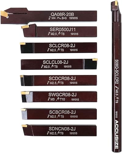 with 10 Replacements of Carbide Inserts - Poueer