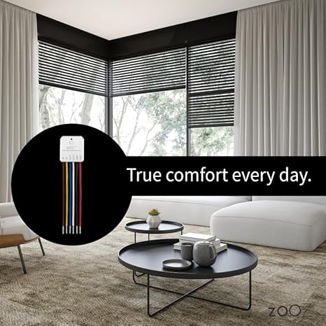 Zooz 700 Series Z-Wave Plus DC Motor Controller ZEN53 | Z-Wave Hub Required (Sold Separately) - Poueer