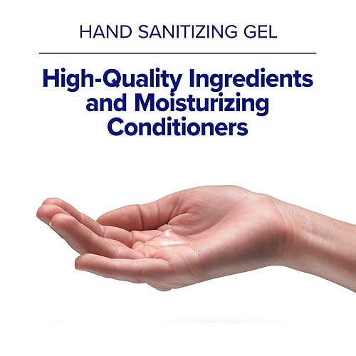PURELL Advanced Hand Sanitizer Gel, Clean Scent, 1200 mL Refill for PURELL ES6 Automatic Hand Sanitizer Dispenser (Pack of 2) - 6463-02 - Poueer