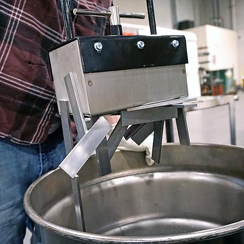 Master Magnetics Heavy-Duty Magnetic Bulk Parts Lifter with Release - 8.5' Length, 4.75' Width, 9.75' Height Including Handle, 10 Pound Pull, Black, ML76C - Poueer