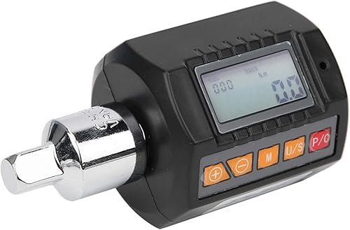 Fafeicy Torsion Meter, Digital Display Torsion Meter, ZNC30 330N.M Portable High Accuracy Wrench Adapter with Conversion Head and, Wrenches - Poueer