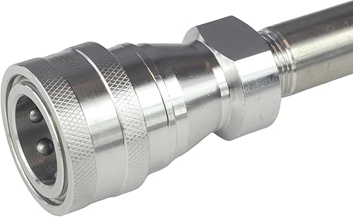 HFS(R) 1/2' Female NPT Quick Disconnect Coupler Set Hydraulic 304 Stainless Steel - Poueer