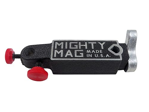 Westhoff 400-3 Mighty Mag Base with Quick Release Cam Lever, 45 Pounds Pull and 6 Mounting Locations (2) - Poueer