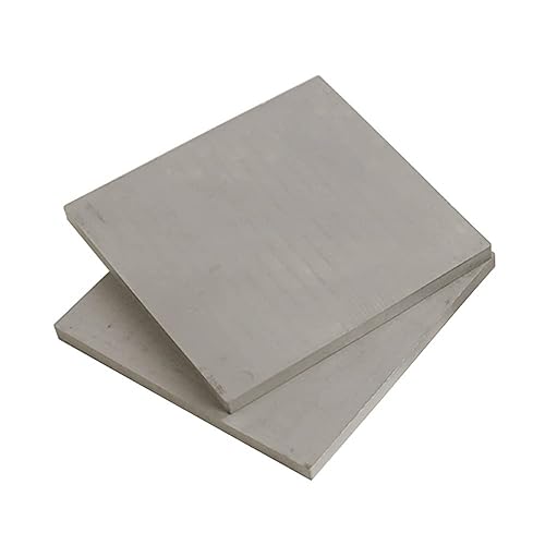 1PCS 100X100MM YG8 Tungsten Steel Plate 2MM-8MM Thick Hard Alloy Tungsten Steel Square Sheet Wear-Resistant Flake Material (Thickness 3MM, 1) - Poueer