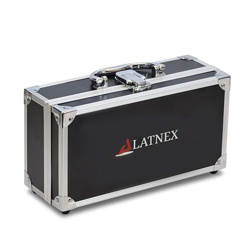 HF-B3G Triple Axis HF RF EMF Meter Analyzer and Detector + Aluminium Case & Calibration Certificate: 50MHz - 3.5GHz Measuring EMF from Cell Phones Smart Meters Cell Towers - Poueer