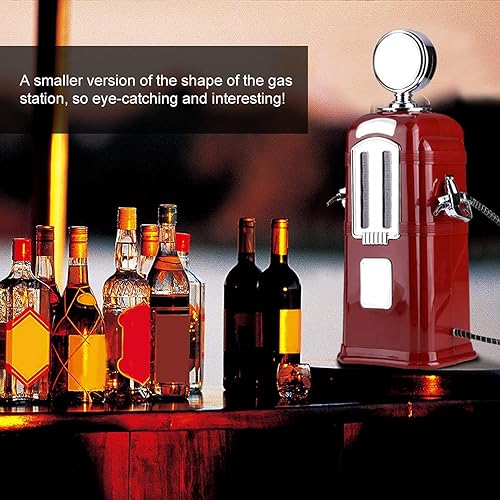 Beverage Pump Dispenser, 1000cc Double Guns Wine Beverage Pump Liquor Alcohol Beer Dispenser Beer Pump(black) (Black) - Poueer