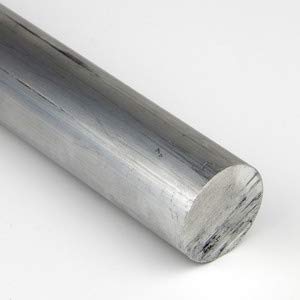 OnlineMetals 6061 Aluminum Round Bar, Unpolished (Mill) Finish, Extruded, T6511 Temper, ASTM B221, 3/4' Diameter, 36' Length - Poueer