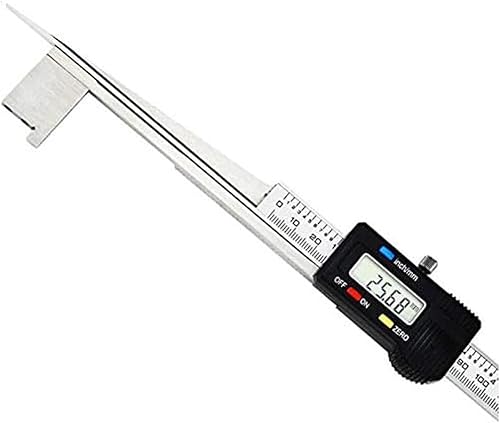 iDili Stainless Steel Digital Wedge Feeler Gauge, Mechanical Feeler Gauge Gap Gauge Detection of Inclined Surfaces(0.2-10mm) - Poueer