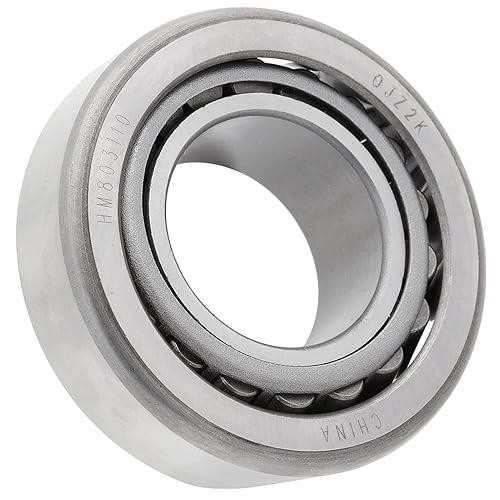[1-Set] Cone: HM803149 Cup: HM803110 Tapered Roller Bearing 1-3/4' x 3.5' x 1.1875' (ID x OD x W) | 44.45 mm x 88.9 mm x 30.163 mm (ID x OD x W) Premium Wheel, Axle, Transfer Case Output Shaft Bearing - Poueer