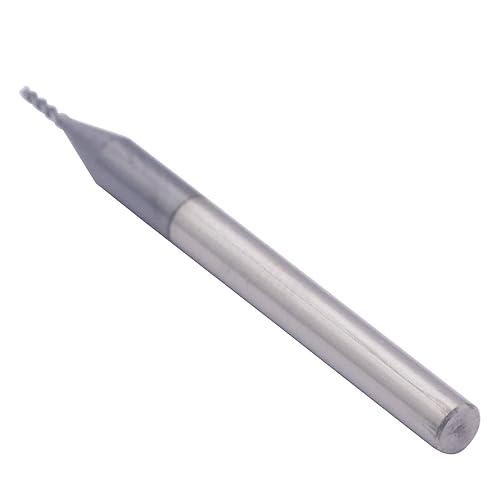 BestParts High Performance 5pcs 7/16' Solid Carbide Square End Mills, AlTiN Coated, 4 Flute, 30 Degree Helix, 7/16' Cutting Diameter, 7/16' Shank Diameter, 1' Length of Cut, 2-3/4' Overall Length - Poueer
