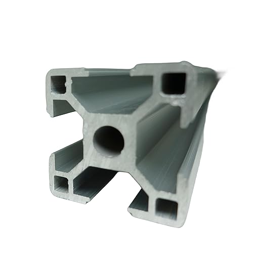 SANTIE 1 PCS T-Slot Framing System: 30 Series, 1200mm Lg, 30 mm x 30 mm, Single, 4 Open Slots, Smooth - Poueer