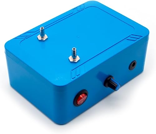 iDili DC 12V Negative Pressure Pump Laboratory Adjustable Flow Rate Filtration Gas Sampling Circulating Pump Rechargeable Vacuum Pump (3-18L) - Poueer