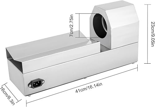 Electric PVC Capsule Shrinker, 110V 1000W Bottle Sleeve Shrink Sealing Machine, 700 bottles/hr high efficiency Thermostatic Wine Bottle Cap Wrap Heat Shrinking Machine, Adjustable Temperature 32-752℉ - Poueer
