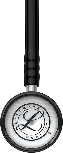 3M Littmann Stethoscope, Classic II Pediatric, Black Tube, Stainless Steel Chestpiece, 28 inch, 2113 - Poueer