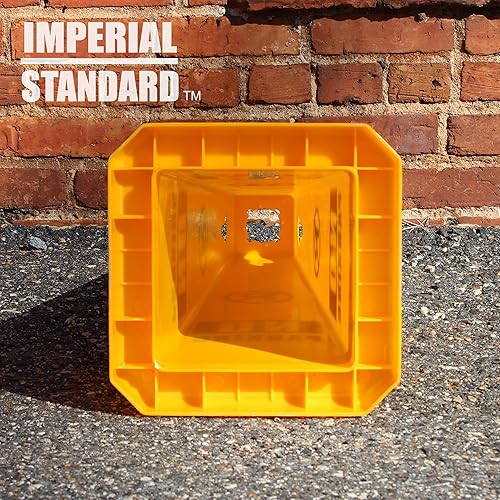 No Parking Cones - 28' Yellow Cones with No Parking Signs - Parking Cones - Safety Cones - Construction Cones - Street Cones (2 pack) - Poueer