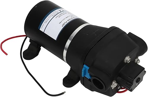 EVTSCAN Diaphragm Water Pump High Pressure Electric Micro Booster, Positive Displacement Pump DC12V 100psi 3.2GPM - Poueer