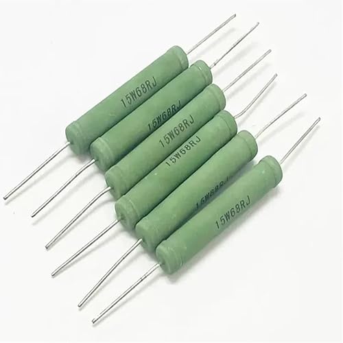 5PCS/Lot 15W Wire Wound Resistance RX21 0.1R~47K 0.22R 1R 2R 4.7R 15R 20R 27R 33R 62R 100R 220R 1K 2K 3K 4.7K 10K 15K 18K 30K(15W 8.2K) - Poueer