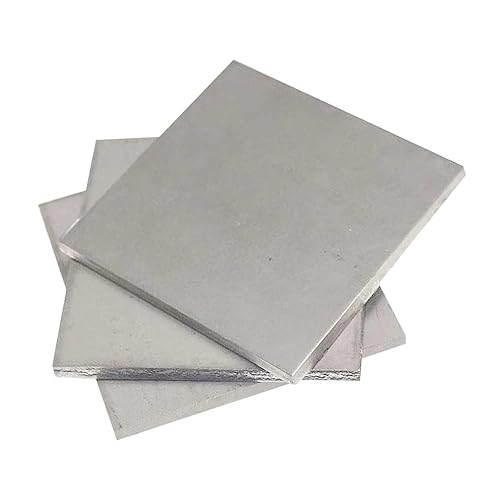 1PCS 100X100MM YG8 Tungsten Steel Plate 2MM-8MM Thick Hard Alloy Tungsten Steel Square Sheet Wear-Resistant Flake Material (Thickness 3MM, 1) - Poueer