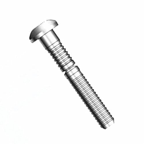 C6LB-C8-6, Huck C6L Lockbolts, 0.250 Inch Diameter, (0.313-0.438 Inch GR), RND HD, Alum Material, Plain Finish, RoHS - Poueer