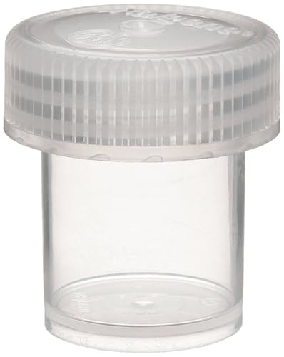 Nalgene 2118-0001 Polypropylene 30mL Wide-Mouth Straight-Sided Jar (Pack of 12) - Poueer