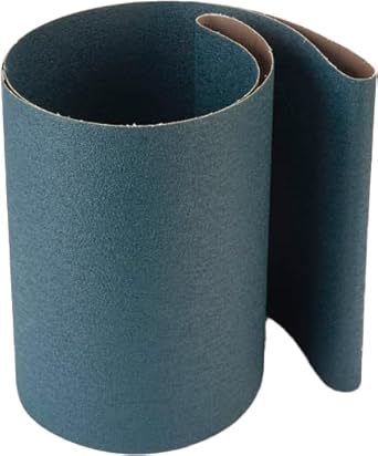 Platen Grinder Sanding Belt 11-7/8' x 89' (40 Grit Zirconia-Alumina w/Aid) - Poueer