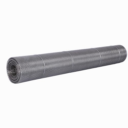 Stainless Steel 304 Wire Mesh 23.6 Inchx10 Foot - 10 mesh 0.45mm Diameter Hardware Cloth - Poueer