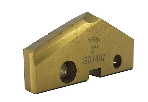 YG-1 S01407 HSS M4 Spade Drill Insert, TiN Finish, 5/16' Thickness, 2' Insert - Poueer