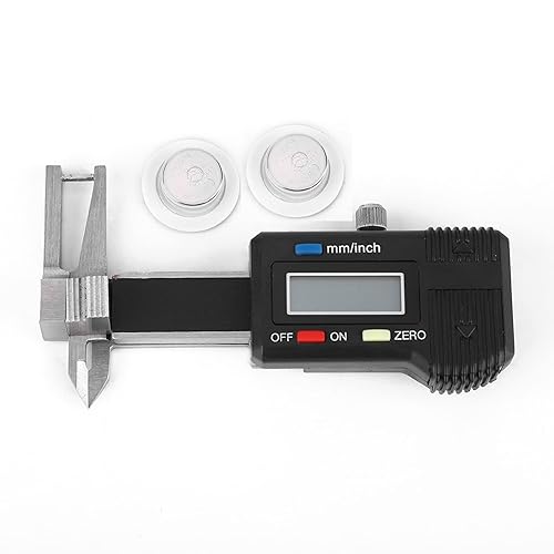 Electronic Digital Caliper, 1.5V Stainless Steel Micro Electronic Digital Display Triple Use Ruler Thickness Measuring Caliper Gauge, 0~25mm Measuring Range, 0.03mm Accuracy - Poueer