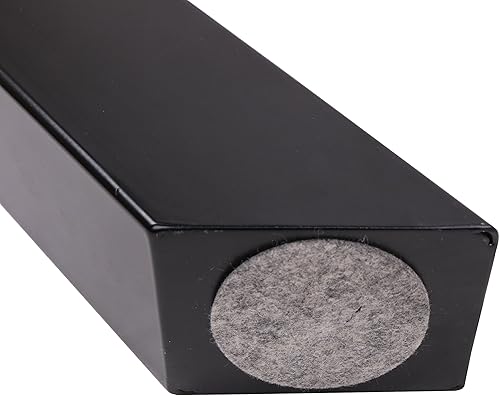 28' Dining Table Legs, X-Shaped Steel Table Legs, Office Table Legs,Computer Desk Legs,Industrial Kitchen Table Legs,Set of 2,Black - Poueer