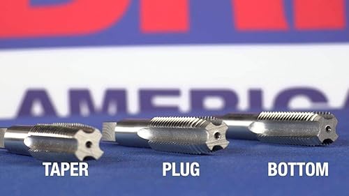 Drill America 1-1/8'-8 UNS High Speed Steel Plug Tap, (Pack of 1) - Poueer