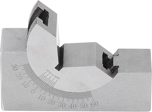 V-Blocks, Micro Adjustable Protractor, Alloy Steel, High Precision Angle V-Block Milling Machines - Poueer