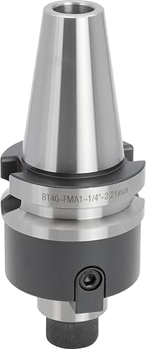 BT 40 Taper Face (Shell) Mill Arbor, 3/4' Pilot Diameter, 1 1/4' Projection - Poueer