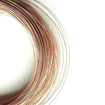 Malockos Beryllium Copper Spring Wire C17200 0.3mm 0.4mm 0.5mm 0.6mm 0.7mm 0.8mm 1mm 1.2mm 1.5mm 2mm - (Specification: 1mm 2meters) - Poueer