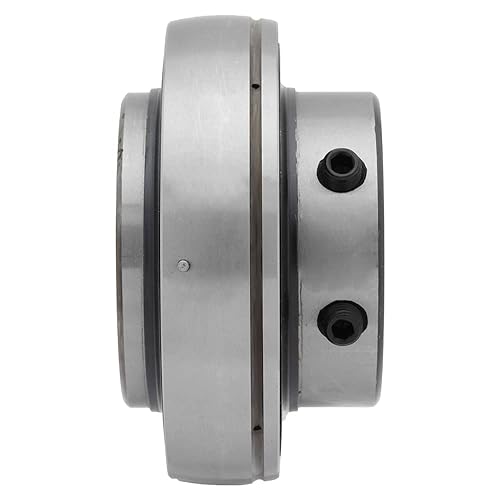 UC213-65 - Insert Bearing - 2.559 in Bore - 4.724 in Outer Diameter - 2.563 in Width - 0.906 in Outer Ring Width - Set Screw Locking, Contact Seals, Relubricable - Poueer