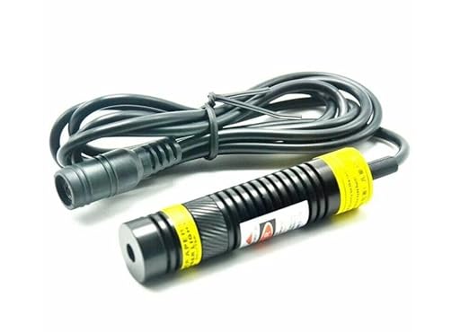 445nm 450nm -100 Dot/Line/Cross Blue Laser Diode Module Laser Swamp Pond Halloween Ghost House 16 * 68 (Line) - Poueer