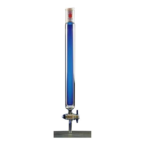 C184263C SYNTHWARE Heavy Wall Design Chromatography Column with Fritted Disc, 24/40 Joint, 26 mm Outside Diameter - Poueer