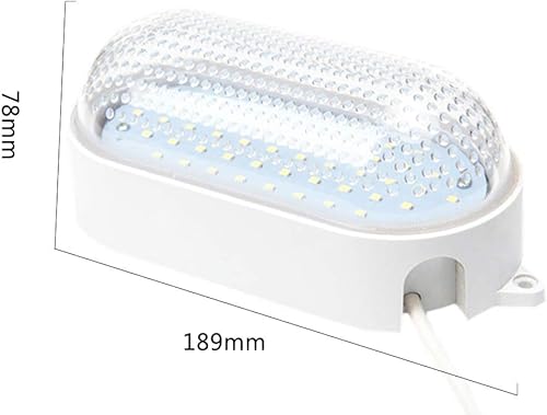 LED Lights IP66 Led Small Oval Cold Storage Lamp LED Light Waterproof Low Temperature Bathroom Stairwell Corridor Moisture-Proof. LED Lamp 220V - Poueer