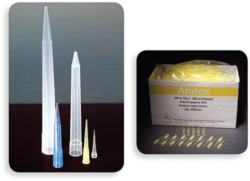 United Scientific T20UL-N Pipette Tips, Natura , 20µl Capacity (Pack of 1000) - Poueer