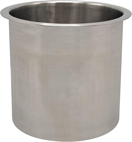 OUTWATER 10' (Nominal) Diameter x 2' Height 304 Polished Stainless Steel Trash Grommets for Countertop Inserted Trash Chutes - Poueer