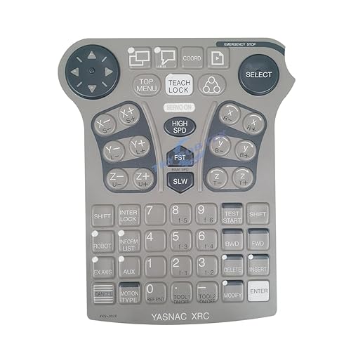 XKS-001E, Membrane Keypad for YASKAWA JZNC-XPP02B, JZNC-XPP04B, XRC Teach Pendant Keysheet Film - Poueer