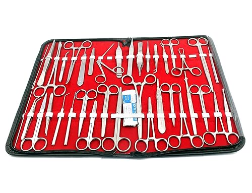 OdontoMed2011® 157 PC !Veterinary !Needle Holder,Scissors,HEMOSTAT,Scalpel Handles,Scalpel Blades-Instruments (All in ONE) ODM - Poueer